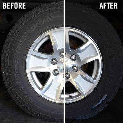 Detail King Tire and Whitewall Cleaner - Contains Darkening Agent - For Use Before Applying Tire Dressing - Gallon