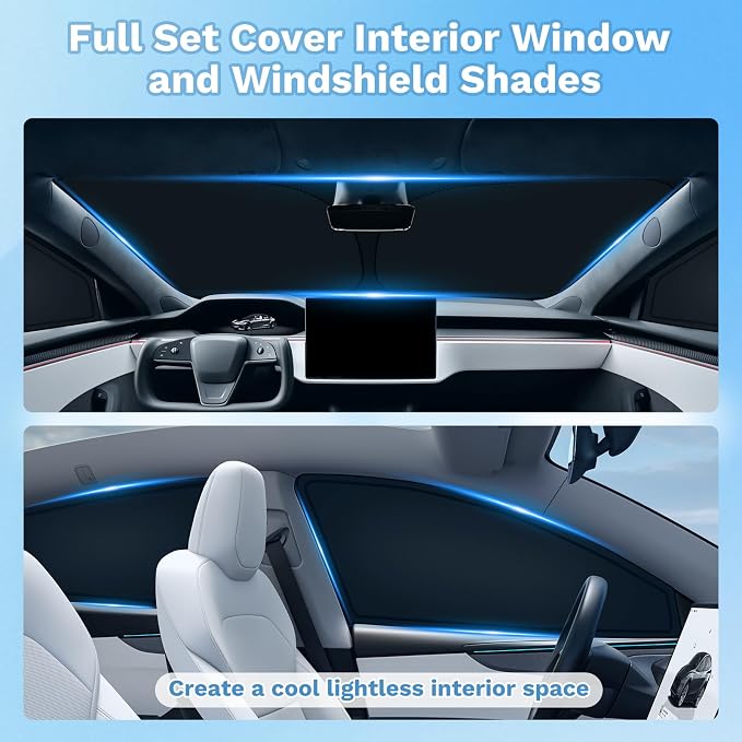 KUST Car Window Shades for Toyota RAV4 2013-2018 Windshield Sun Shade Side Window Cover UV Block Privacy Protection Accessories for Camping Blackout Rear Back Full Set 8PCS