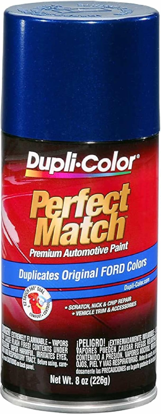 Dupli-Color Perfect Match Premium Automotive Paint, Royal Blue, 8 oz