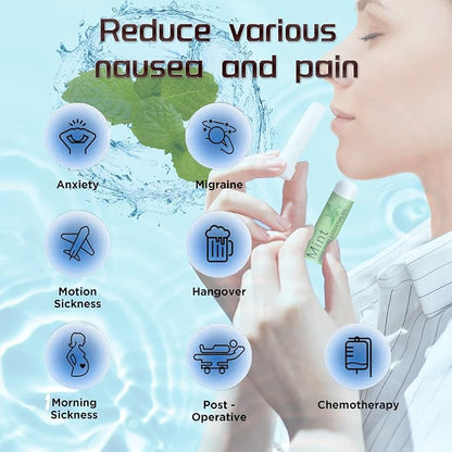 Hion Nausea Relief Inhaler-Lavender, Natural Essential Oils Inhalers