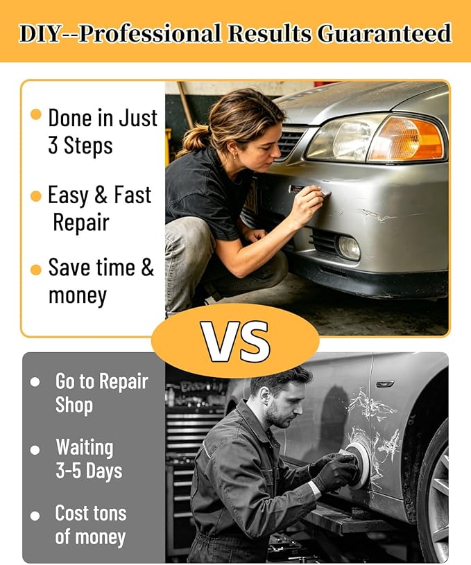 Black L041/A1 Touch up Paint for Volkswagen OEM Color Match Car Scratch Repair Kit for Nicks & Chips Scratches Quick & Easy Paint Fix 2-In-1 Car Scratch Remover Pen