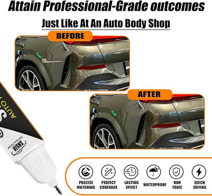 Car Touch up Paint(C3D Manhattan Green Metallic) Compatible with BMW | Automotive Paint Pen for BMW X5/X6/X7, Car Paint Pen Scratch Repair Two-In-One Touch Up Paint, Premium Car Scratch Remover