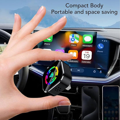 2 in 1 Wireless Android Auto Adapter, Convert Wired to Wireless, Plug and Play Design, Vehicle Mounted Interconnection Box