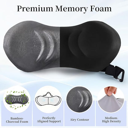 Lumbar Support Pillow for Office Chair - Lumbar Pillow for Car - Ergonomic Lumbar Support Pillow for Car Back Support Cushion