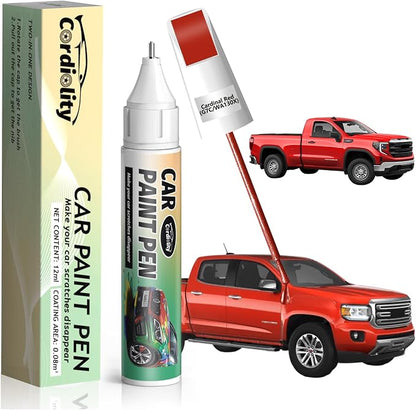 Cardinal Red(G7C/WA130X) Touch Up Paint Pen for GMC,Car Paint Scratch Repair Pen Quick and Easy Fix Auto Paint Scratch