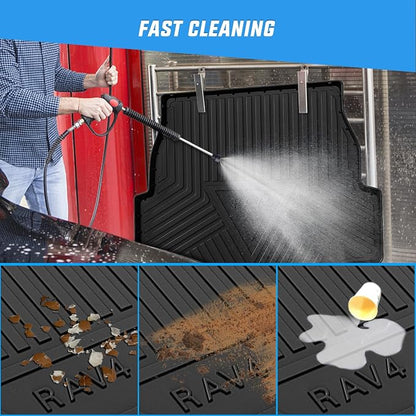 Nilight Cargo Mats for Toyota RAV4 2019 2020 2021 2022 2023 2024 2025,All Weather Protection Heavy Duty Cargo Liners