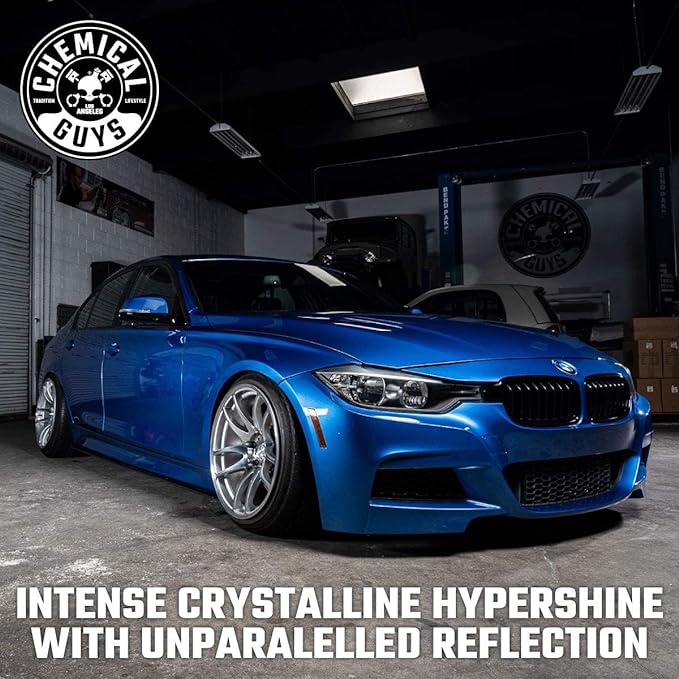 Chemical Guys HydroSlick Intense Gloss SiO2 Ceramic Coating HyperWax - High Shine and Long-Lasting Protection, Ceramic Coating for Cars, Safe for Trucks, SUVs, Motorcycles, RVs, and More - 16 fl oz