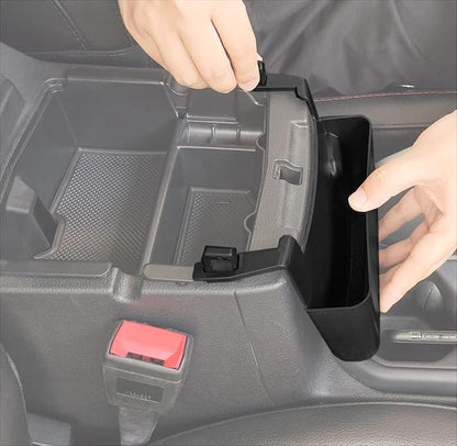 Center Console Hanging Box Compatible with Jeep Wrangler JL/JLU 2018-2022 2023 2024 2025 2026 and Gladiator JT Truck 2020-2026 Interior Accessories, Armrest Storage Organizer Tray (Not for JK/JKU)