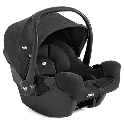 Joie Baby, Rue Lightweight Infant Car Seat & Anti-Rebound Base, Side-Impact Protection, 5-Point Harness, and UPF 50+ Canopy for Newborns and Infants (Shale Dark)
