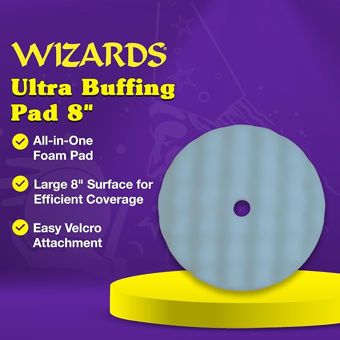 Wizards Products Wizards 11314 The Ultra Blue Buffing Pad