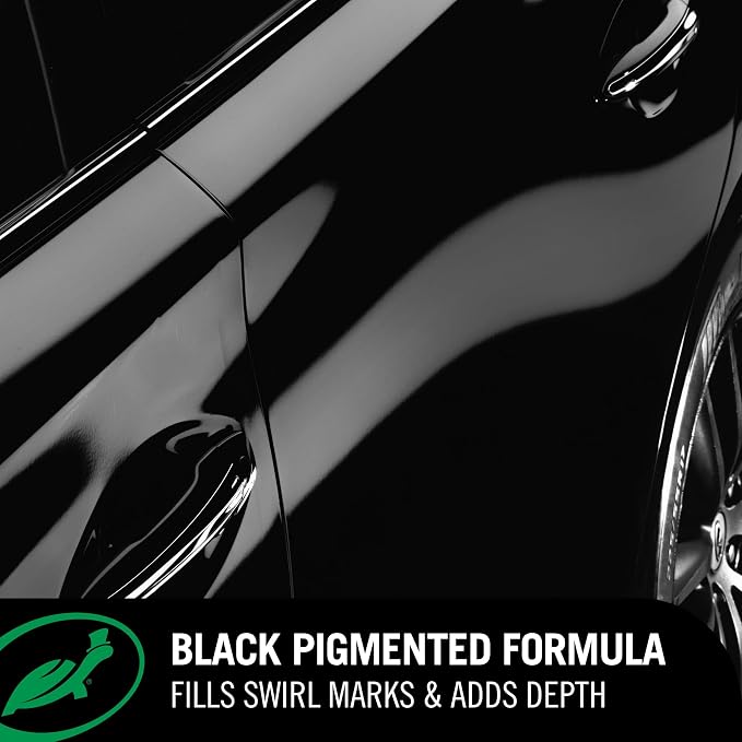 Turtle Wax Hybrid Solutions Ceramic Acrylic Black Car Wax Spray, Restores Apperance of Black Car Paint, Ceramic Coating Protection, Extreme Water Beading, High Gloss Shine, 16 oz (Pack of 3)