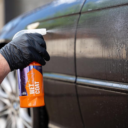 GYEON Wet Coat 500ml - Hydrophobic Ceramic Spray Coating for Cars - High Gloss Solutions for Your Car Paint Wheels and Glass - Spray On Rinse Off Easy DIY Use Formula (Pack of 2)
