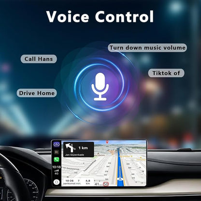 Wireless CarPlay & Android Auto Adapter,DonglePlug & Play Wireless CarPlay Adapter with USB/Type-C Port, Compatible with Most Car Models-Smart Automotive Integration for Drivers,Silver