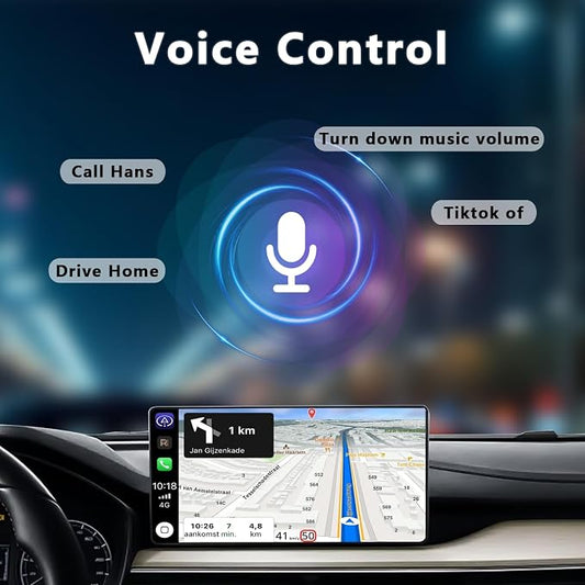 Wireless CarPlay & Android Auto Adapter,DonglePlug & Play Wireless CarPlay Adapter with USB/Type-C Port, Compatible with Most Car Models-Smart Automotive Integration for Drivers,Silver