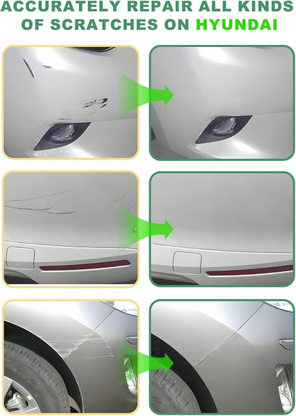 A5G Amazon Gray Touch Up Paint for Hyundai, Color Accurate Car Paint Scratch Repair Pen, Quick & Easy Fix Automotive Chips and Nicks