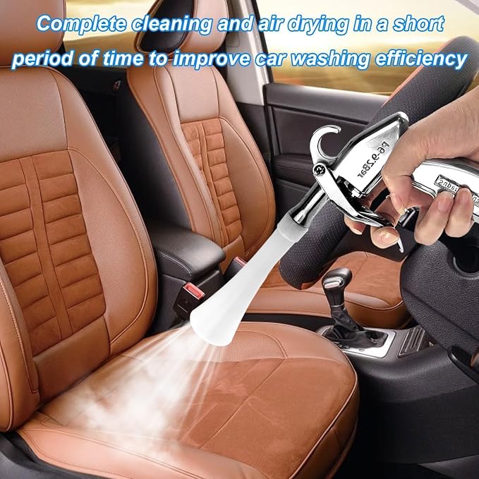 Tornado Car Cleaning Gun for Car Detailing Detailing Tool - High Pressure Air Gun Dry Cleaning Gun Used in Conjunction with Air Compressor