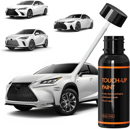 83 Ultra White Touch Up Paint for Lexus, DIY Car Paint Scratch Repair Kit, Automotive Paints, Quick & Easy Fix Scratch Repair for RX/NX/ES/IS/LS/LC/UX/RC