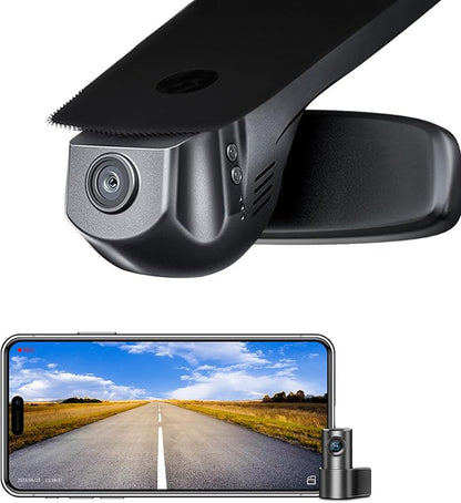 Mangoal Front 4K & Rear 1080p Dash Cam for BMW 3-Series Gen6 F30 F31 F34 F35 2012 2013 2014 2015 2016 2017 2018 Select 2019 M3 F80(Model A), OEM Style, 2160P UHD Video, WiFi & APP, GPS, 128GB Card