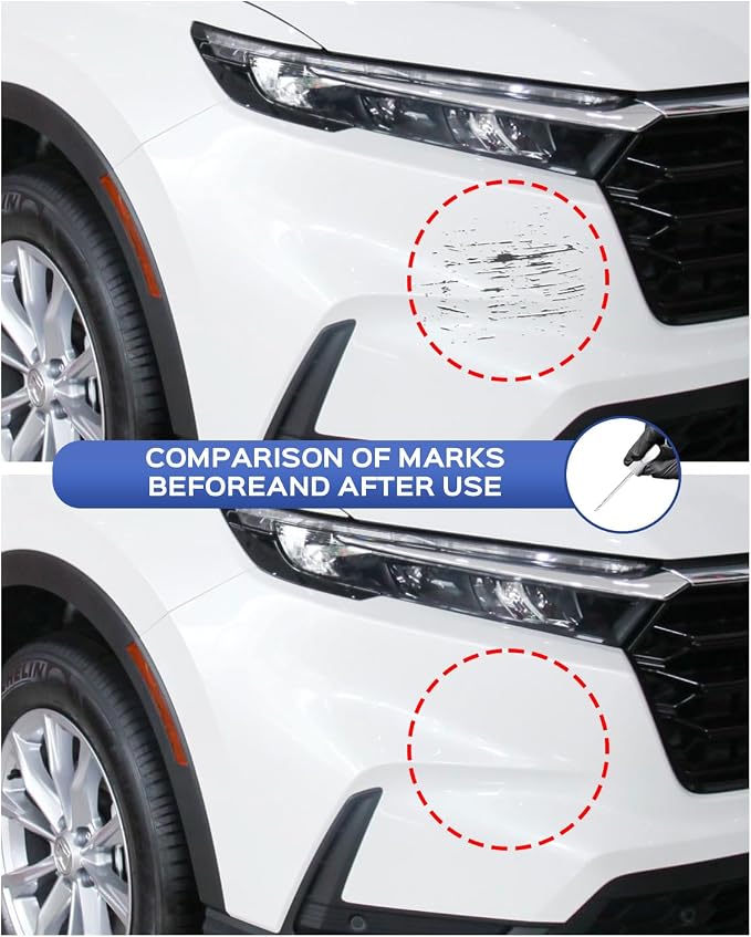 NH-578 Taffeta White Touch Up Paint Compatible with Honda Exact Match Chips and Nicks Touch Up