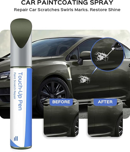 K4X Wilderness Green Metallic Touch Up Paint Compatible with Subaru Exact Match Chips and Nicks Touch Up
