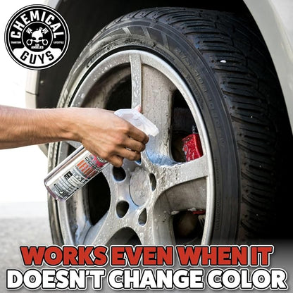 Chemical Guys Decon Pro Iron Remover and Wheel Cleaner – Professional Strength Fallout Remover, Brakes, Calipers, Exterior, Wheel and Tire Cleaner – Dissolves Brake Dust & Dirt, 16 oz