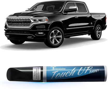 PXJ/KXJ Diamond Black Touch Up Paint for Dodge Ram, Car Paint Scratch Repair Kit, 2 in 1 Scratch Remover Pen with Color-Matched Rapid Drying of Paint Coating