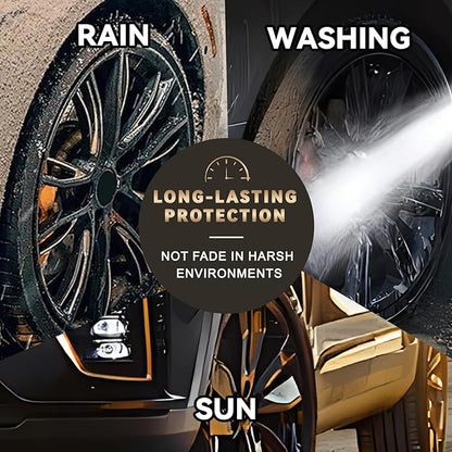Gloss Black Rim Touch Up Paint, Efficient Car Alloy Wheel Scratch Repair Kit, Quick and Easy Remover Curb Rash, Universal and Color Accurate, Long lasting, Resists Water, Uv Rays