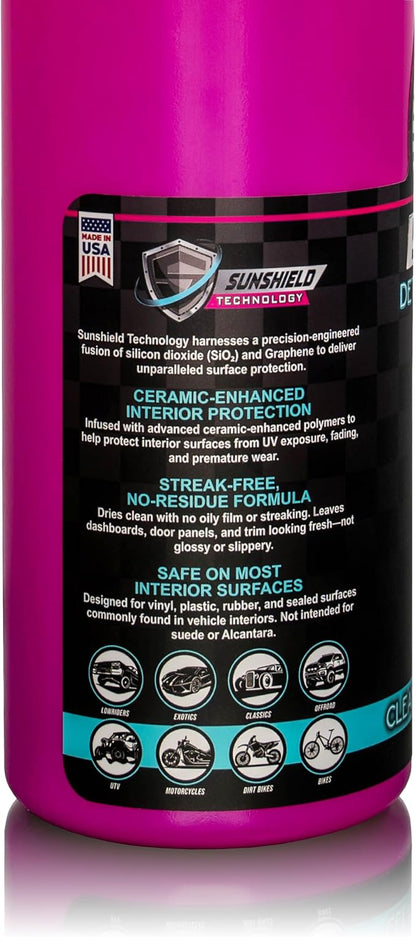 Bahama Detailing All Purpose Interior Cleaner – Cleaner for Seats, Dash, Vinyl, Leather, Glass, Plastic & Upholstery – Streak-Free Formula for Car Screens, Interior Detailing Spray
