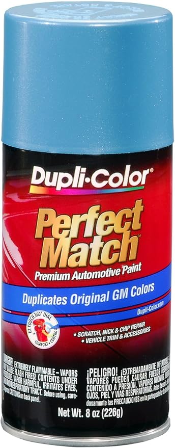 Dupli-Color (EBGM05397-6 PK Light Blue Metallic Exact-Match Automotive Paint For GM Vehicles - 8 oz. Aerosol, (Case of 6)