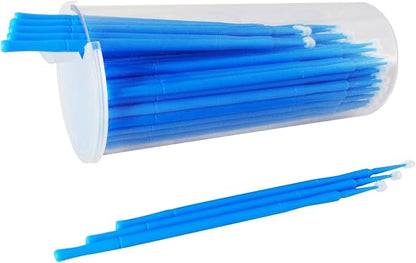 ATLIN Touch Up Paint Brushes, 100 Pack of 2.5mm Disposable Micro Applicators for Automotive Paint Chip Repair