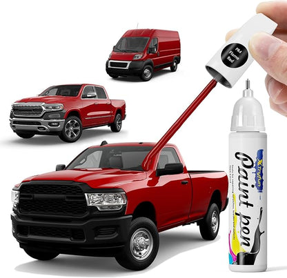 PR4 Flame Red Touch Up Paint Compatible with Dodge, DIY Car Paint Scratch Repair, Automotive Paints, Quick & Easy Fix Scratch Repair for Promaster/1500/2500/3500/4500/5500