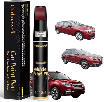 Venetian Red Pearl(H2Q) Touch Up Paint Compatible with SUBARU, Exact Match Car Paint Pen Automotive Scratch Repair Remover Kit Quick & Easy Solution for Vehile Chips and Nicks
