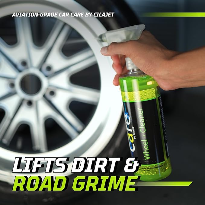 Care Wheel Cleaner, Car Cleaning Supplies, Auto Detailing Supplies, Removes Brake Dust, Grime, Safe for Various Wheel Finishes, 16 oz.