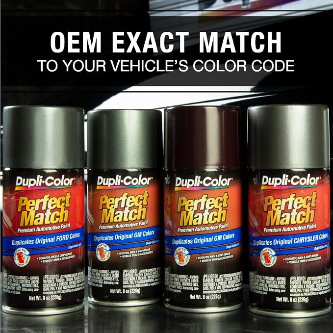 Dupli-Color Perfect Match Premium Automotive Paint, Almond Beige Pearl, 8 oz