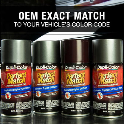 Dupli-Color Perfect Match Premium Automotive Paint, Almond Beige Pearl, 8 oz