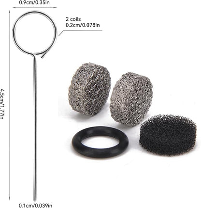 Foam Cannon Mesh Filter Tablet Foam Lance Filter Spare Filter (One Set Mesh Filter)