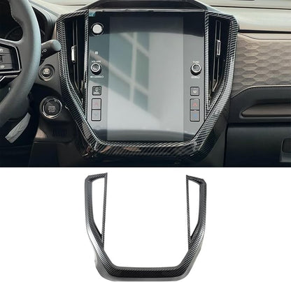 Interior Trim for Subaru Forester 2025 2026 Carbon Fiber Gear Shift Panel with Steering Wheel Trim