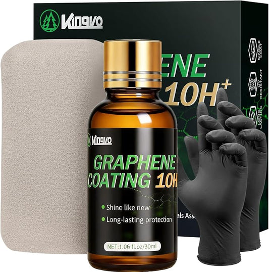 Ceramic Coating for Cars, Car Wax Polish Graphene Ceramic Wax Crystal Trim Coat for Car Detailing Auto Paint Scratch Resistant,30ML
