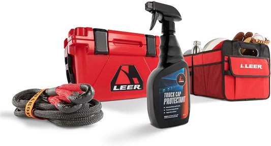 LEER Gear | Truck Cap Cleaner and Protectant for Fiberglass Truck Bed Caps | Cleaner/Protectant for Truck Caps, Fiberglass, Clear Coat, Plastic, Stainless Steel and More