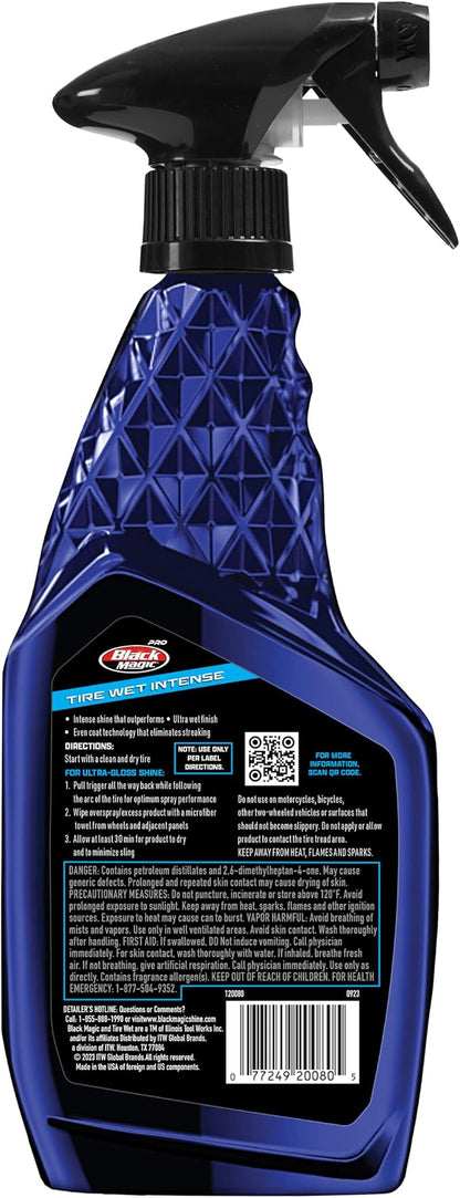 Black Magic 120080 Intense Tire Wet, 23 oz.