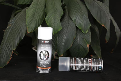 EASTUP remium Matt White Acrylic Enamel Wheel Spray Paint - Brilliant Finish, High Durability, Fade-resistant, Quick Drying Rim Coating