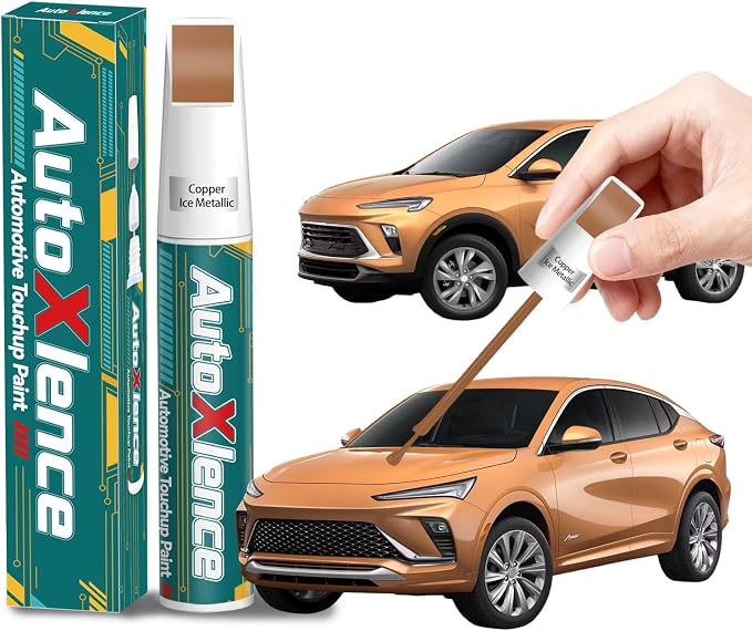 Copper Ice Metallic(G98/WA190J) Touch Up Paint Compatible with Buick Car Paint Pen Scratch Repair Automotive Scratch Remover Fix Exact Color Match