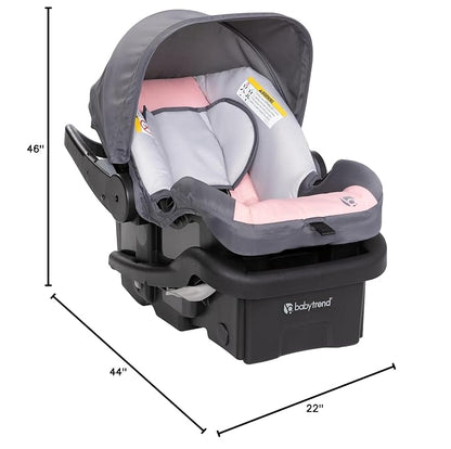 Baby Trend Expedition® Jogger Travel System with EZ-Lift™ Infant Car Seat, Dash Pink