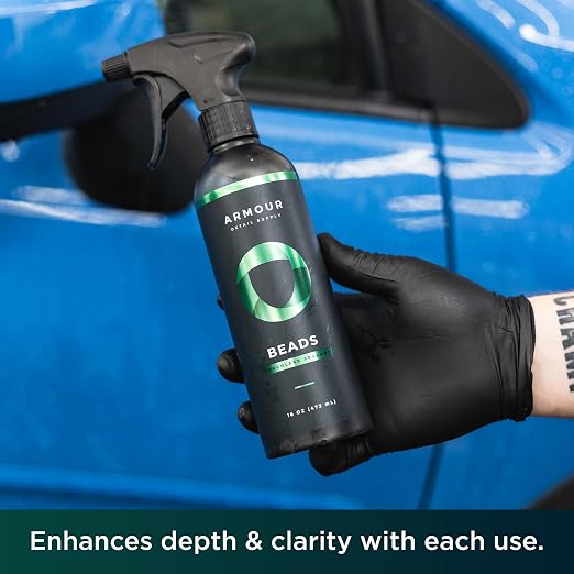 Armour Detail Supply - Beads Touchless Sealant - Glossy Hydrophobic Spray Finish with Fast Cure Time for All Exterior Surfaces - 128 oz