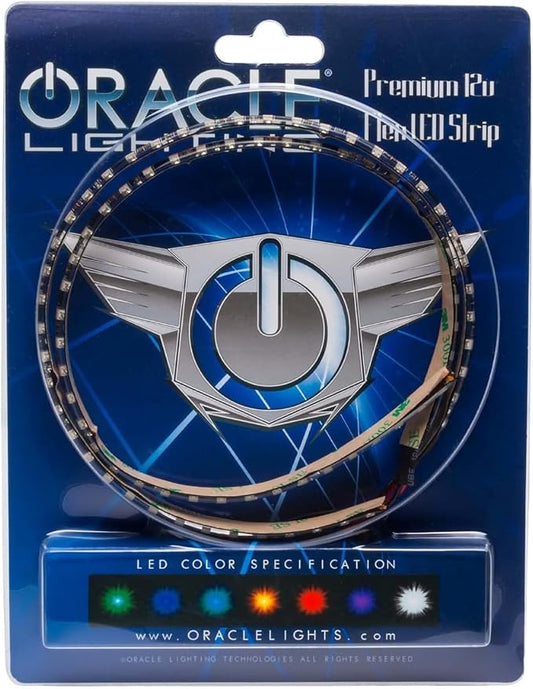 ORACLE Lighting 3805-002 Universal Blue Ambient LED Lighting Footwell Kit - Waterproof - Easy Installation - Ultra Flexible - Indoor or Outdoor Application