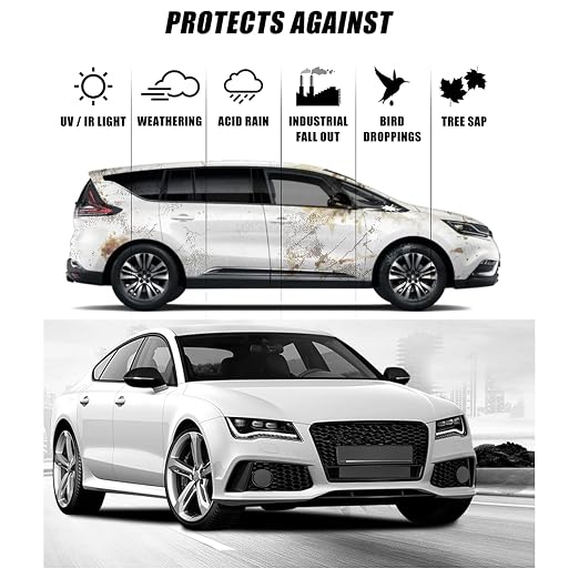 Graphene Ceramic Coating(60ML), 10H Ceramic Coating for Cars, High Gloss Anti-Scratch Nano Coat Kit Hydrophbic Mirror Paint Protection 3 Years Prorection