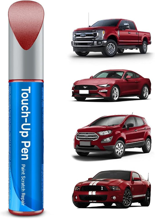 RR Ruby Red Metallic Tricoat Touch Up Paint Compatible with Ford Exact Match Touch Up Paint Car Scratch Repair