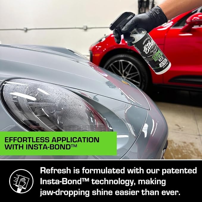 Ethos Ceramic Refresh – Ceramics Coating Spray & Ceramic Sealant for Instant Gloss – Paint Restorer with 6+ Months Car Sealant Protection – SiO2 Spray for Car Detailing