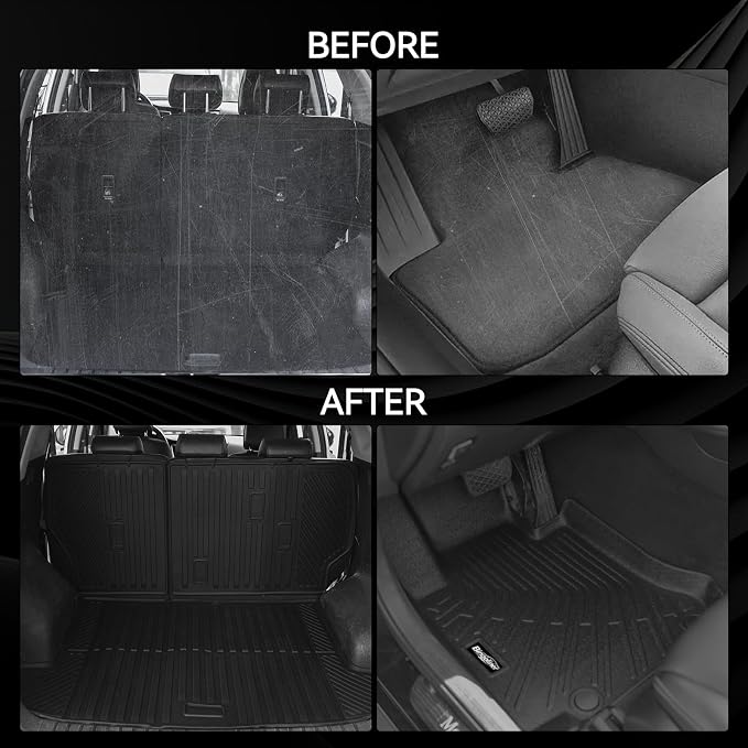 Floor Mats for 2025 2026 Kia K4 (Not for K4 Hatchback), All Weather Interior Protector Floor Mats & Trunk Mat & Door Sill Guard for Kia K4 Car Accessories Floor Liner