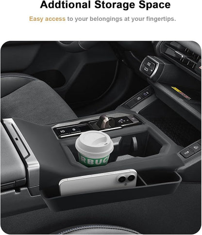 ECOZEN Center Console Organizer Tray For 2026 Toyota RAV4 - Silicone Cover Center Console Anti Scratch Protective Pad Pocket Storage Tray For 2026 RAV4 Interior Accessories